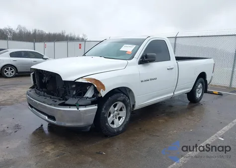 2012 Ram 1500 Slt из США, поврежденный, VIN 3C6JD6EPXCG119196
